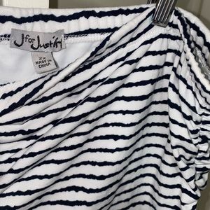 J for Justify butter soft romper Capri length with pockets